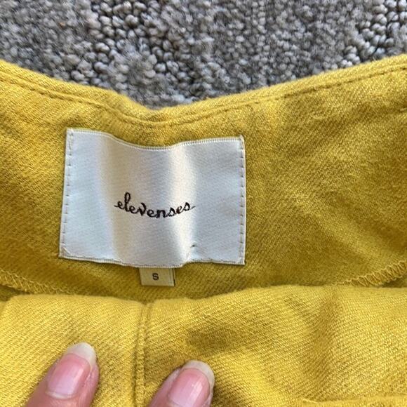 Elevenses high waisted pants linen cotton blend summer office lightweight - Picture 4 of 6